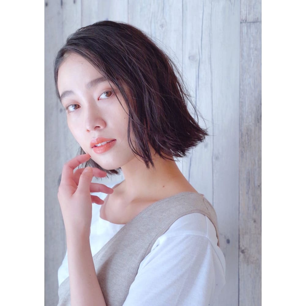 Dabhands 御影 外ハネボブ Dabhands 御影店 ダブハンズ のヘアスタイル 美容院 美容室を予約するなら楽天ビューティ