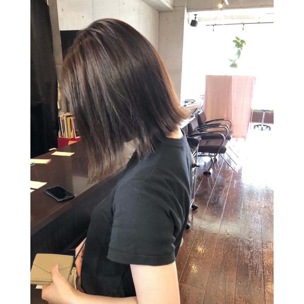 ナチュラルボブ Fess Cut Colors フェスカットアンドカラーズ のヘアスタイル 美容院 美容室を予約するなら楽天ビューティ