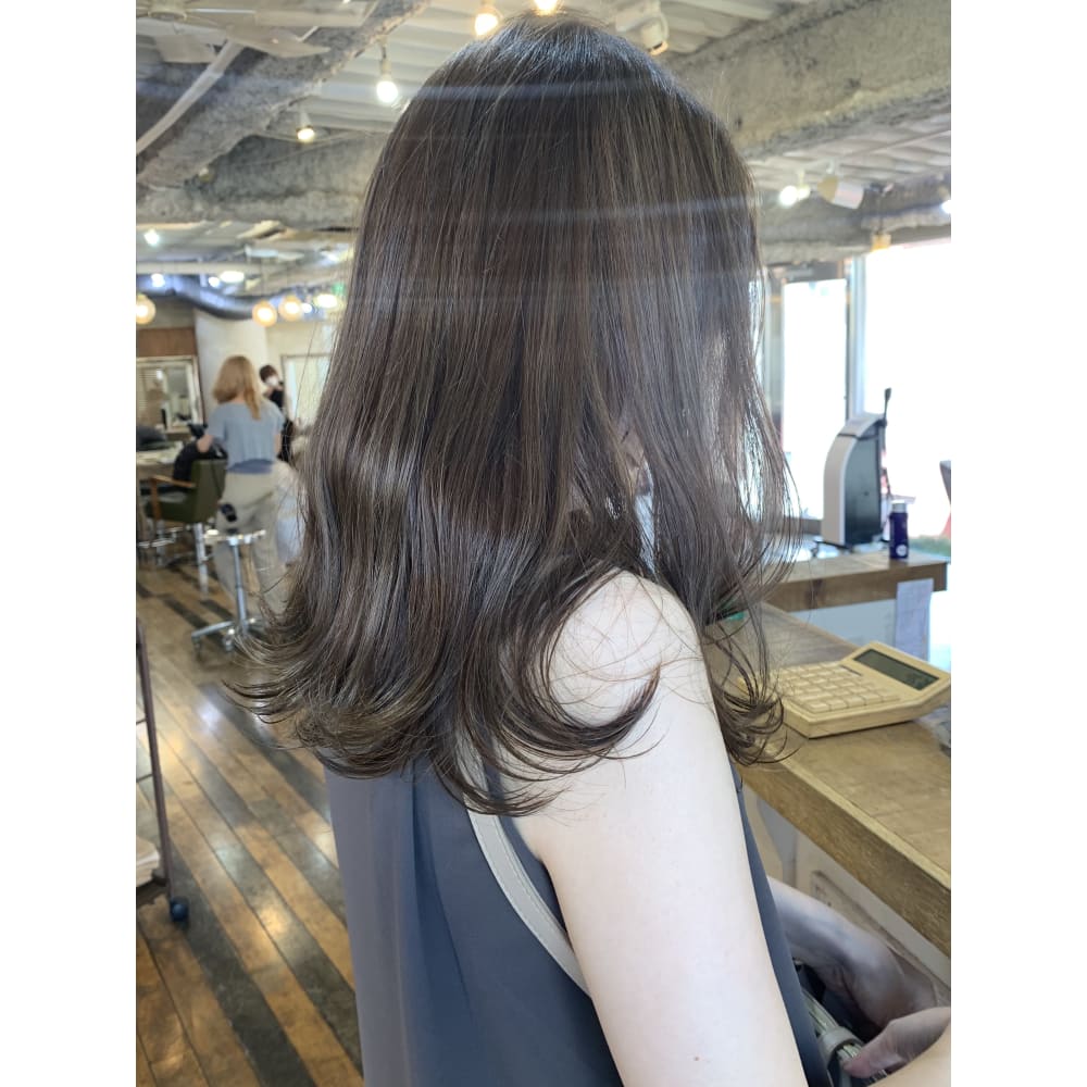 ブリーチなし ミルクティーベージュ Ciel シエル のヘアスタイル 美容院 美容室を予約するなら楽天ビューティ