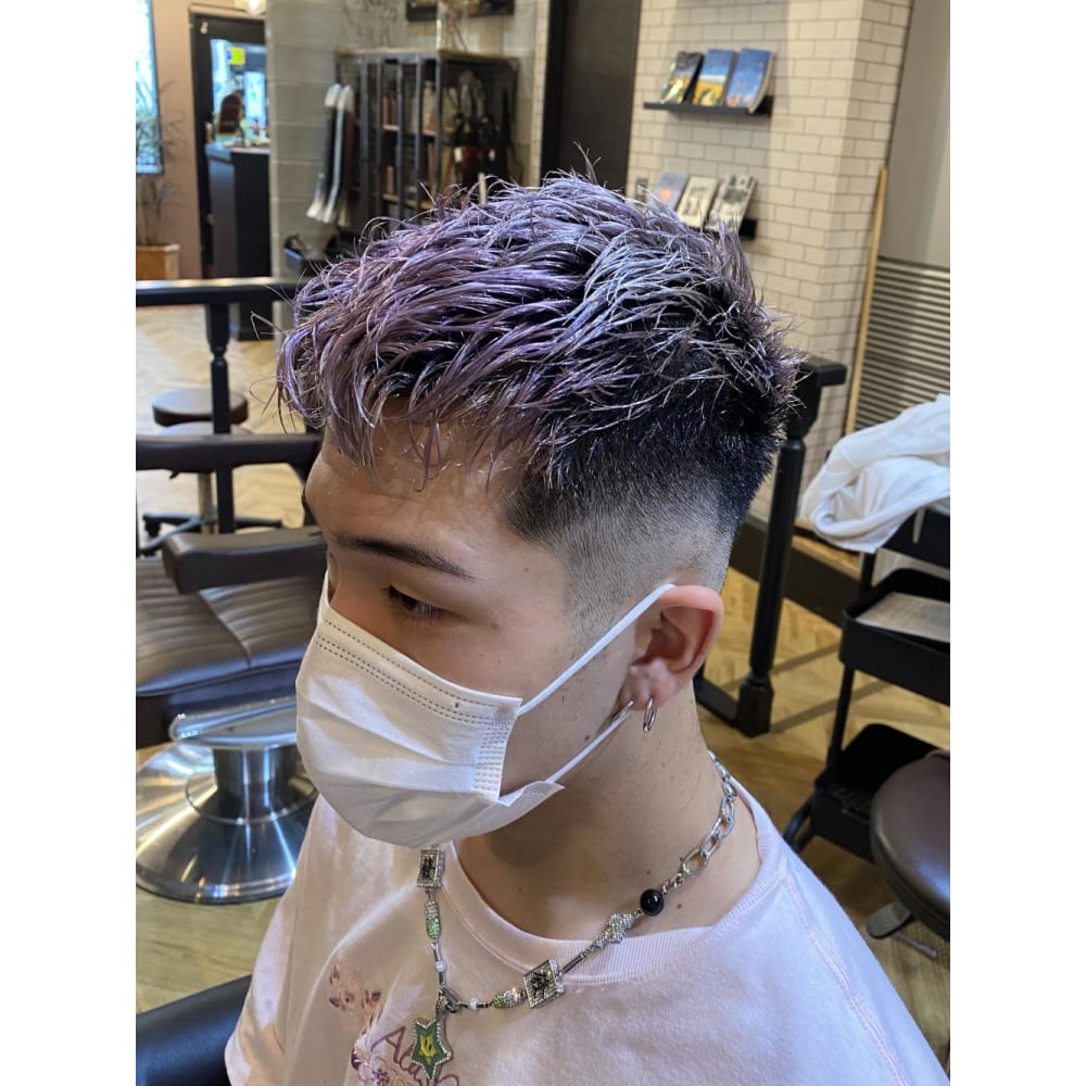 カワグチジン風フェード Luxis The Vintage ラグシス ザ ヴィンテージ のヘアスタイル 美容院 美容室を予約するなら楽天ビューティ