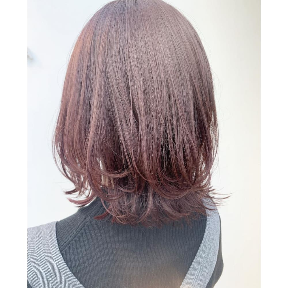吉田悟志 ブリーチなしピンクブラウン Milk By Ura ミルクバイウラ のヘアスタイル 美容院 美容室を予約するなら楽天ビューティ