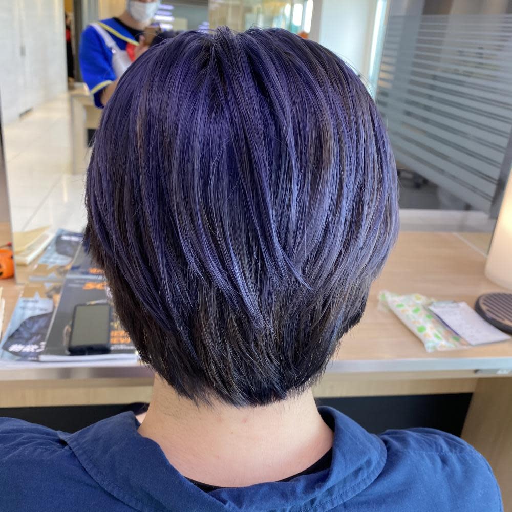 メンズカット ハイトーンカラー パープル 西原晃 Face 大船 フェイス オオフナ のヘアスタイル 美容院 美容室を予約するなら楽天ビューティ メンズカット ハイトーンカラー パープル 西原晃 Face 大船 フェイス オオフナ のヘアスタイル 美容院 美容室を予約するなら楽天ビューティ