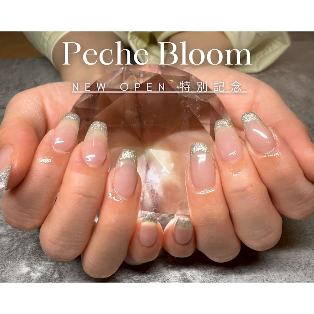 Peche Bloom 大阪梅田[パラジェル/フィルイン/マグネット/ジェルネイル] 画像