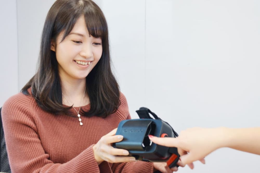 Raku Lab編集部がVRを体験