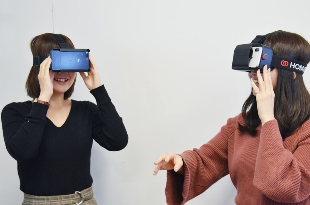 Raku Lab編集部がVRを体験