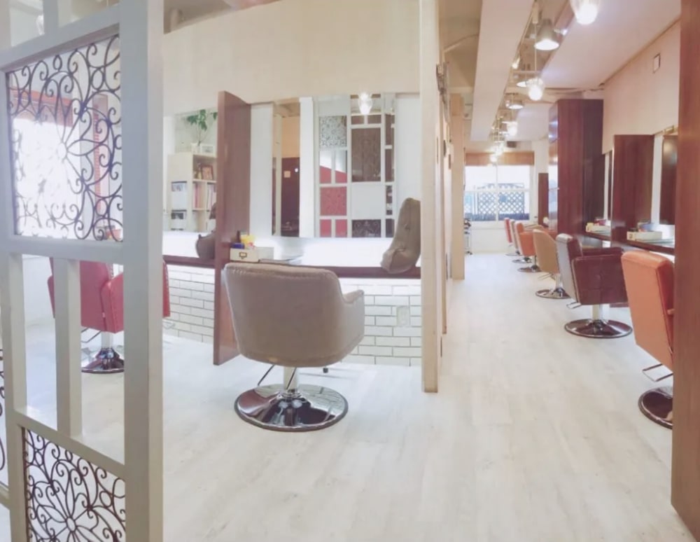 美容室 店内