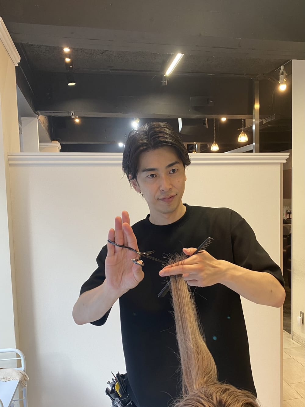 美容師 ヘアカット