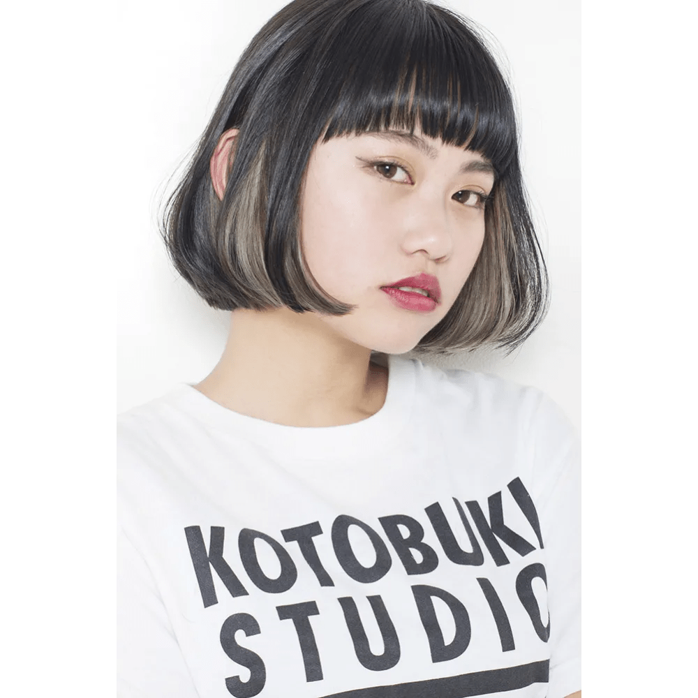 女性 インナーカラー