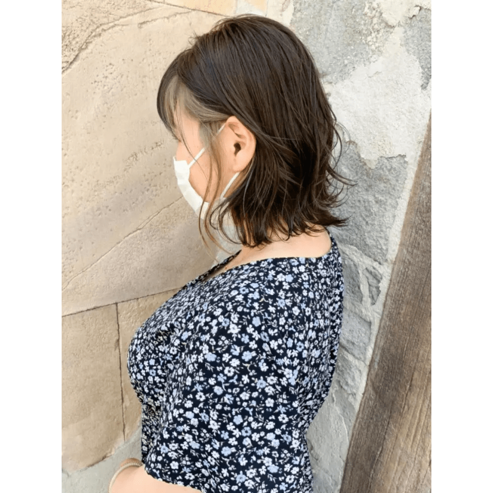 女性 インナーカラー