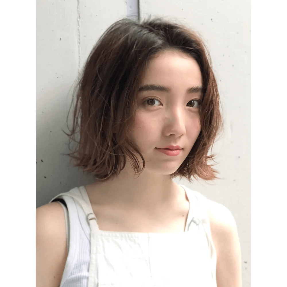 女性 ボブパーマ