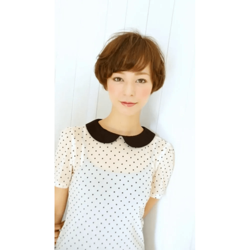 女性 マッシュショート