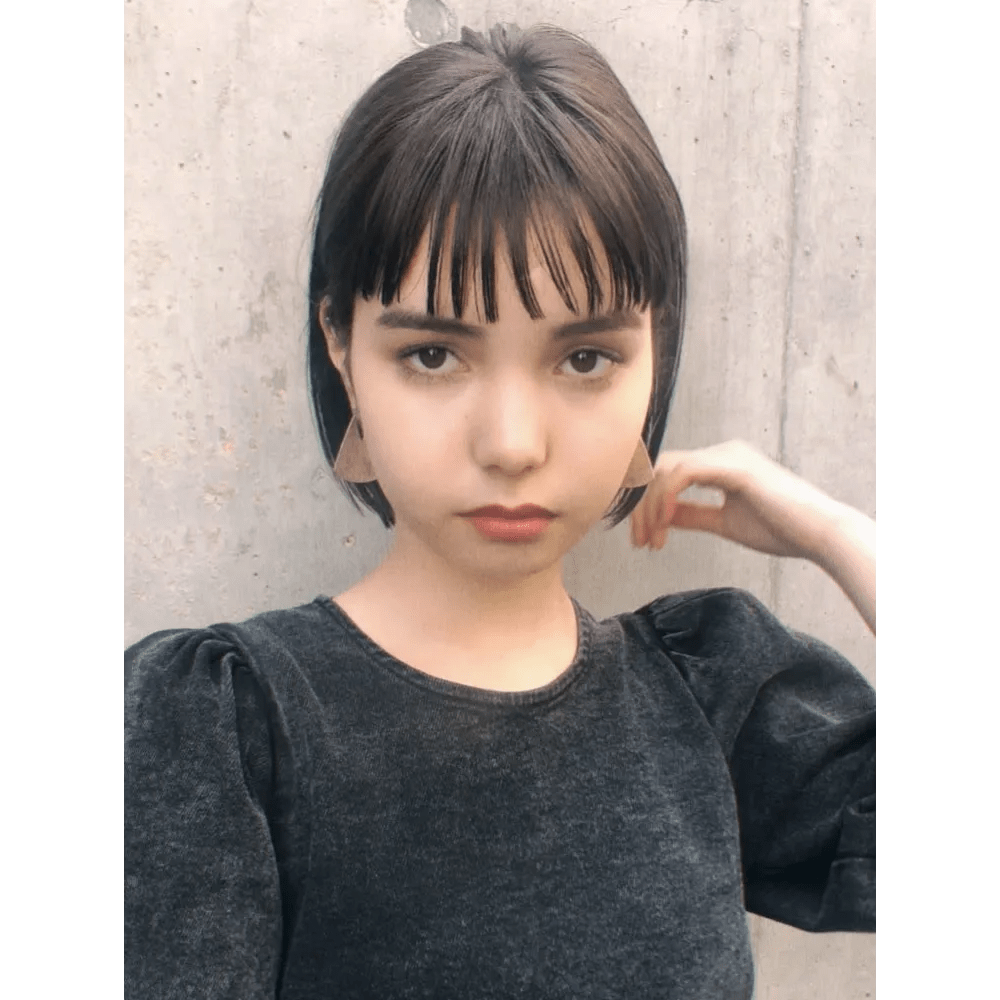 女性 ミニボブ