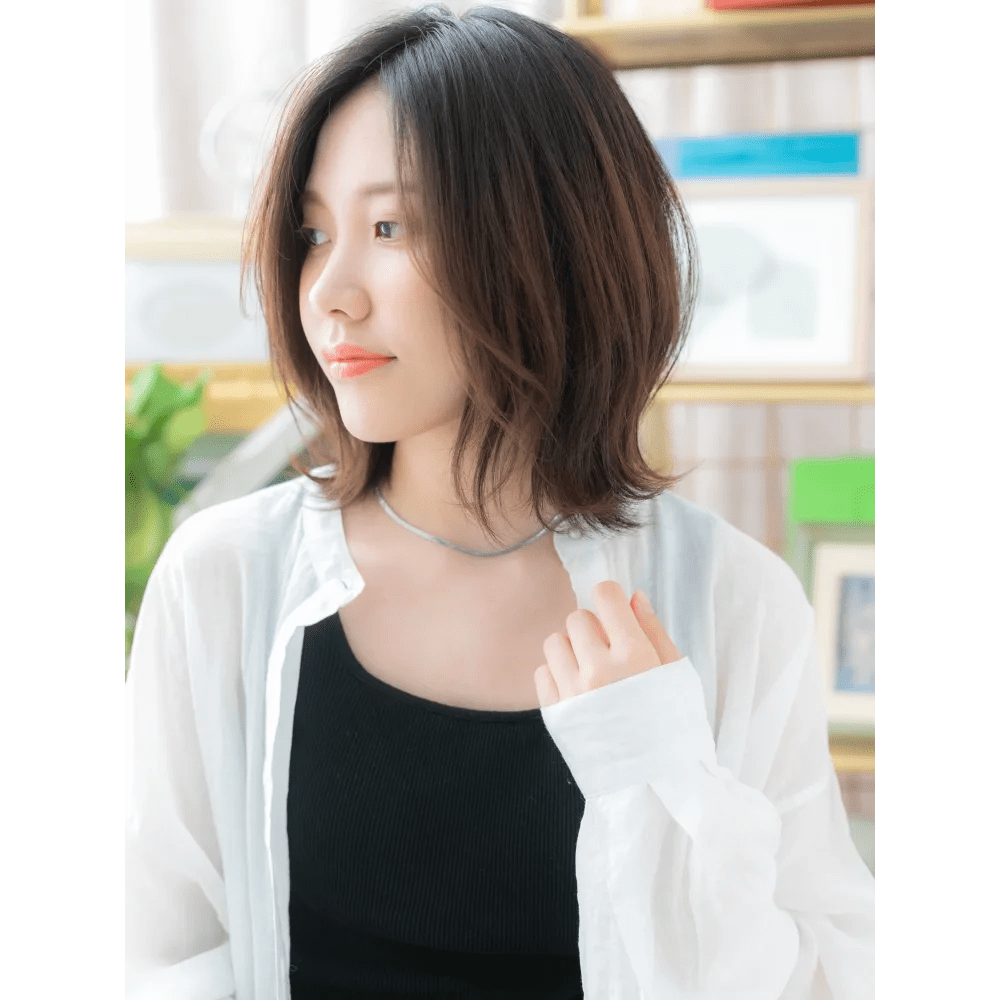 女性 アシンメトリー