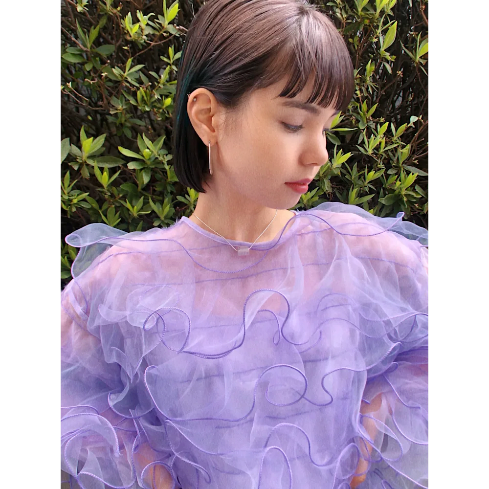 女性 オン眉バング