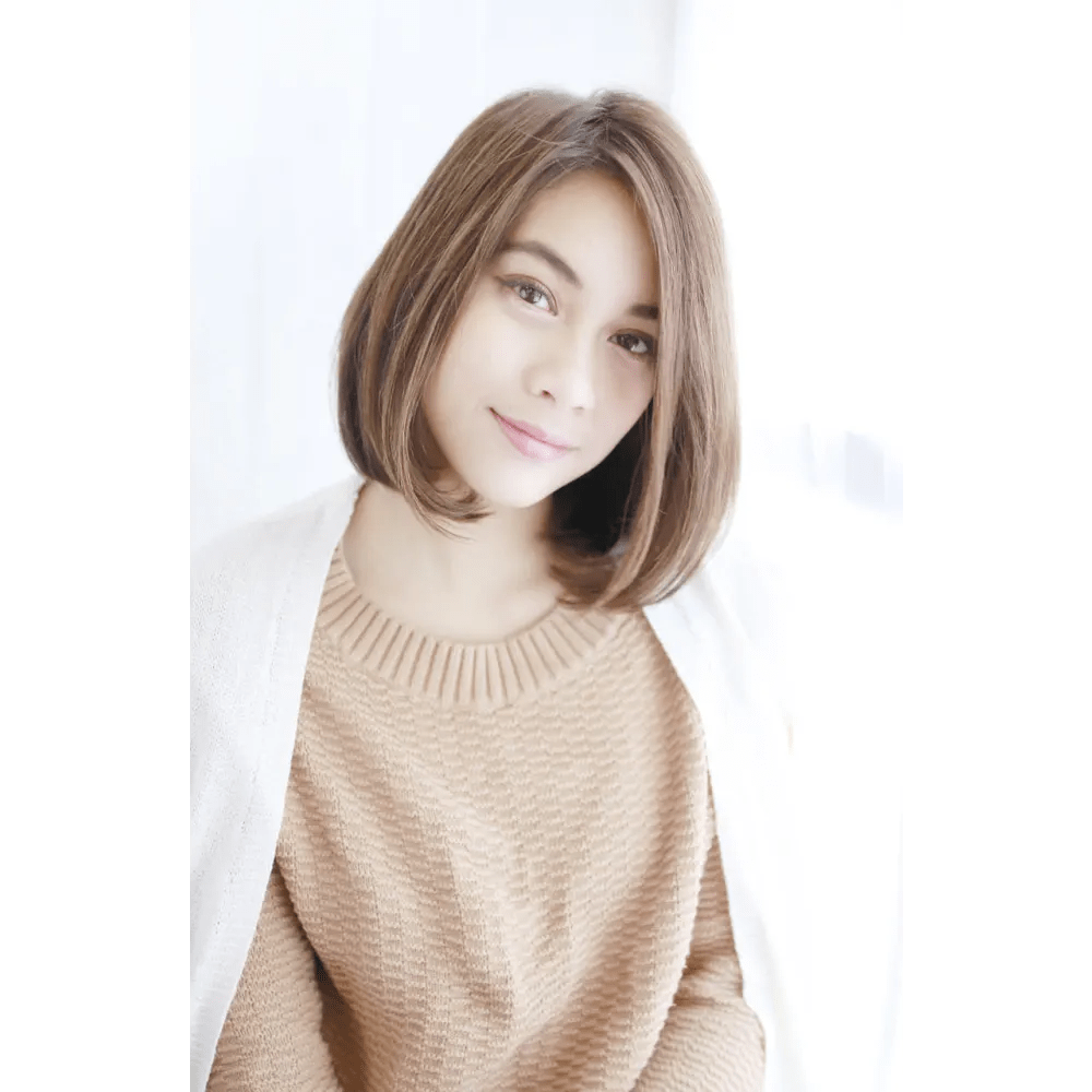 女性 ミディアムボブ