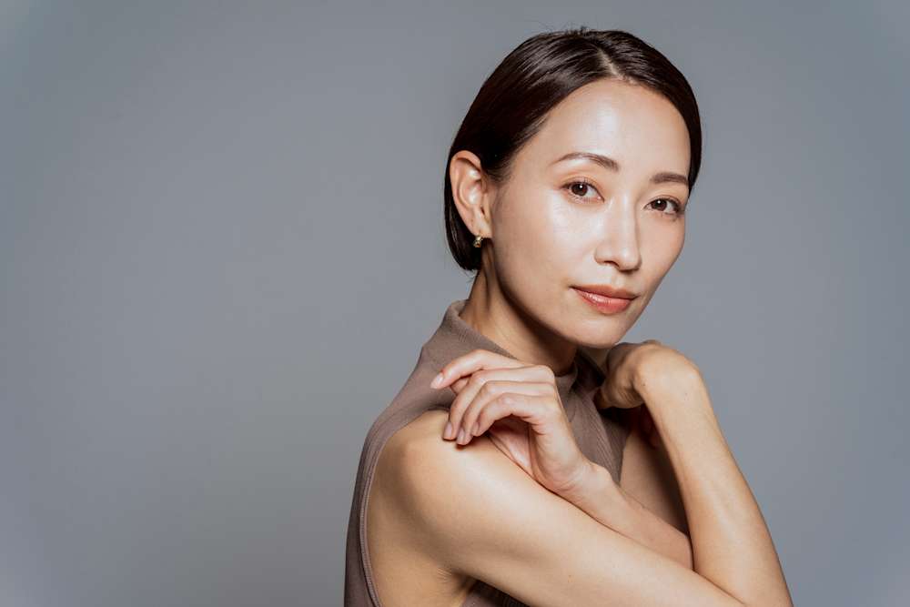 女性 前髪なし