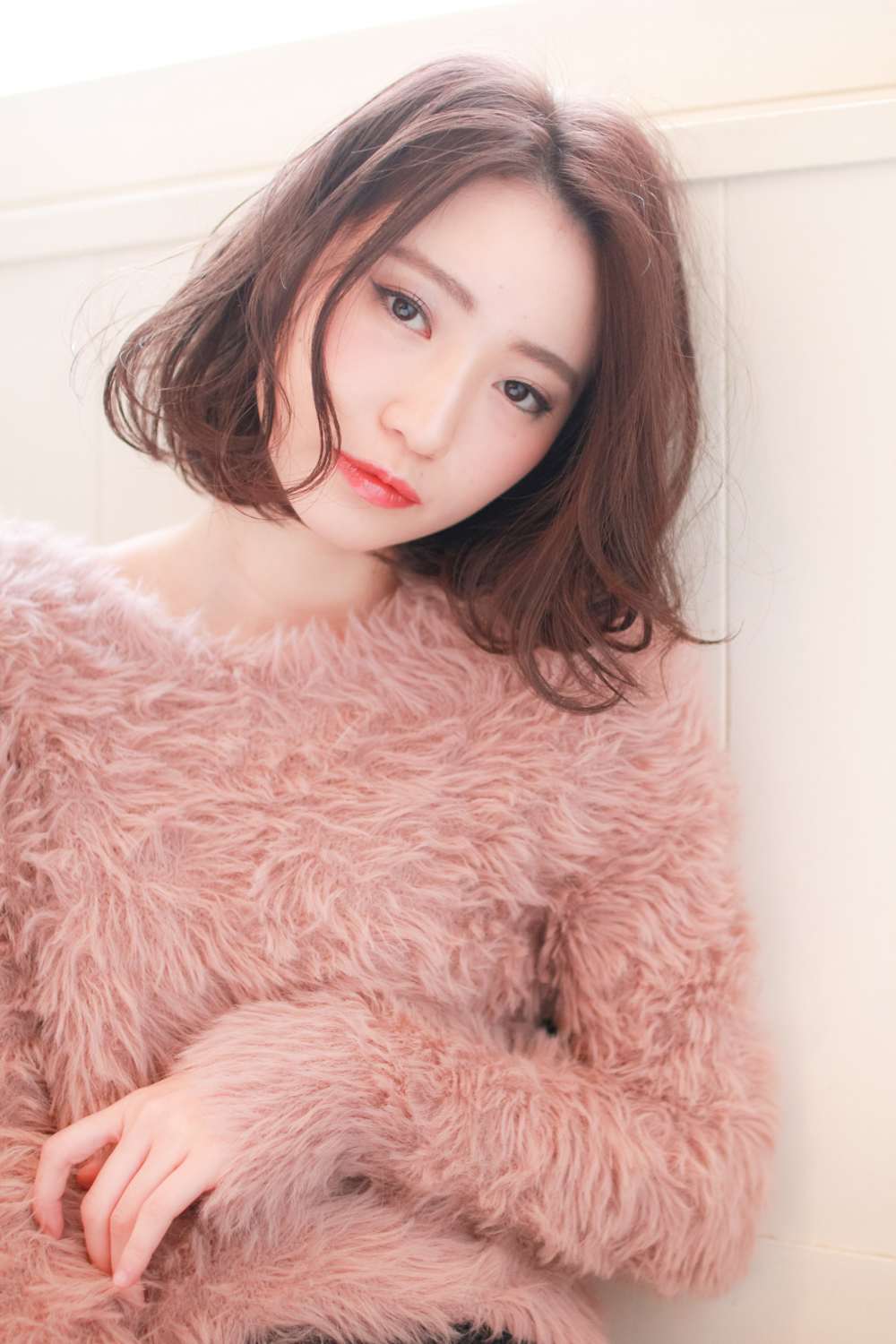 女性 巻き髪