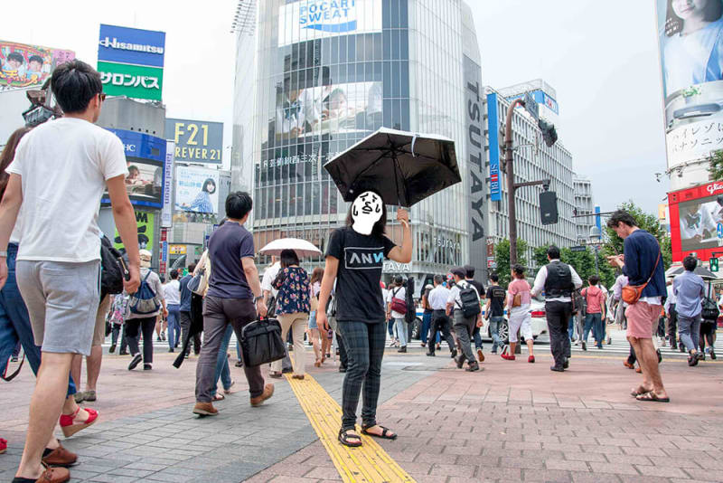 炎天下のコンクリートジャングル(渋谷)は暑いですよね