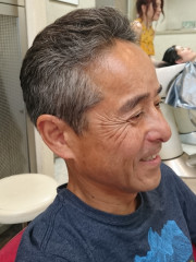 50代男性パーマ