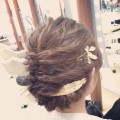 ピン1本で簡単にできるヘアアレンジ♪ ピン1本で簡単にできるヘアアレンジ♪