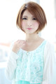 大人かわいいショートボブ