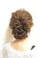 ヘアリボン ゆるアップ☆