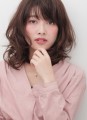 ミディアムヘアや伸ばしかけにおすすめ!上品小顔パーマ★ ミディアムヘアや伸ばしかけにおすすめ!上品小顔パーマ★