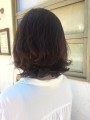 大人可愛い 外ハネ デジタルパーマウェーブ