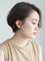 30代40代女性に人気!前髪なし大人ヘルシーショート 30代40代女性に人気!前髪なし大人ヘルシーショート