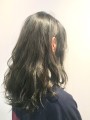 セミロングレイヤー×カーキグレージュ セミロングレイヤー×カーキグレージュ