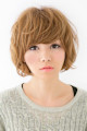 シフォンショートボブ