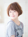 ◇L'avenir あびこ◇ベージュカラーの小顔マッシュボブ ◇L'avenir あびこ◇ベージュカラーの小顔マッシュボブ
