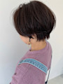 大人ショート×ラベージュ