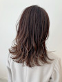 ナチュラルブラウン×ほんのりレイヤー