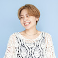 ハンサムショート　ベージュ　ショート