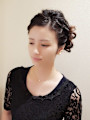 2次会ヘアアレンジ