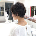 ニュアンスショートパーマ【福永早希】