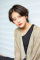 【Lalei】センターパート大人ショート 表参道 辻幸奈 【Lalei】センターパート大人ショート 表参道 辻幸奈