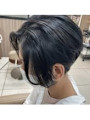 襟足スッキリ前下がりショート(刈り上げバージョン) 襟足スッキリ前下がりショート(刈り上げバージョン)