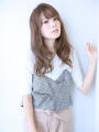 30代40代♪大人可愛い無造作カール×バレイヤージュカラー