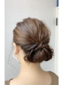 お着物にも合うコンパクトヘアセット☆