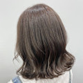 柔らかロングボブ×透明感color