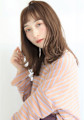 フレンチガーリーパーマ×眉上バング20代30代40代