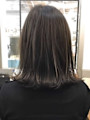 Apiuz Hair　外ハネＢＯＢ×ツヤ感ブルージュ