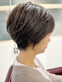 【liesta salon村上】丸みくびれショート