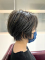 【liesta salon村上】丸みくびれハンサムショート