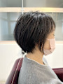 【liesta salon村上】丸みショート☆