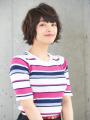 外ハネショートボブ
