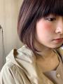 ボブ＊ピンクカラー／ピンクヘアカラー