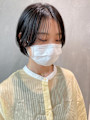 【YOKE】ショート/前髪/シースルー 【YOKE】ショート/前髪/シースルー